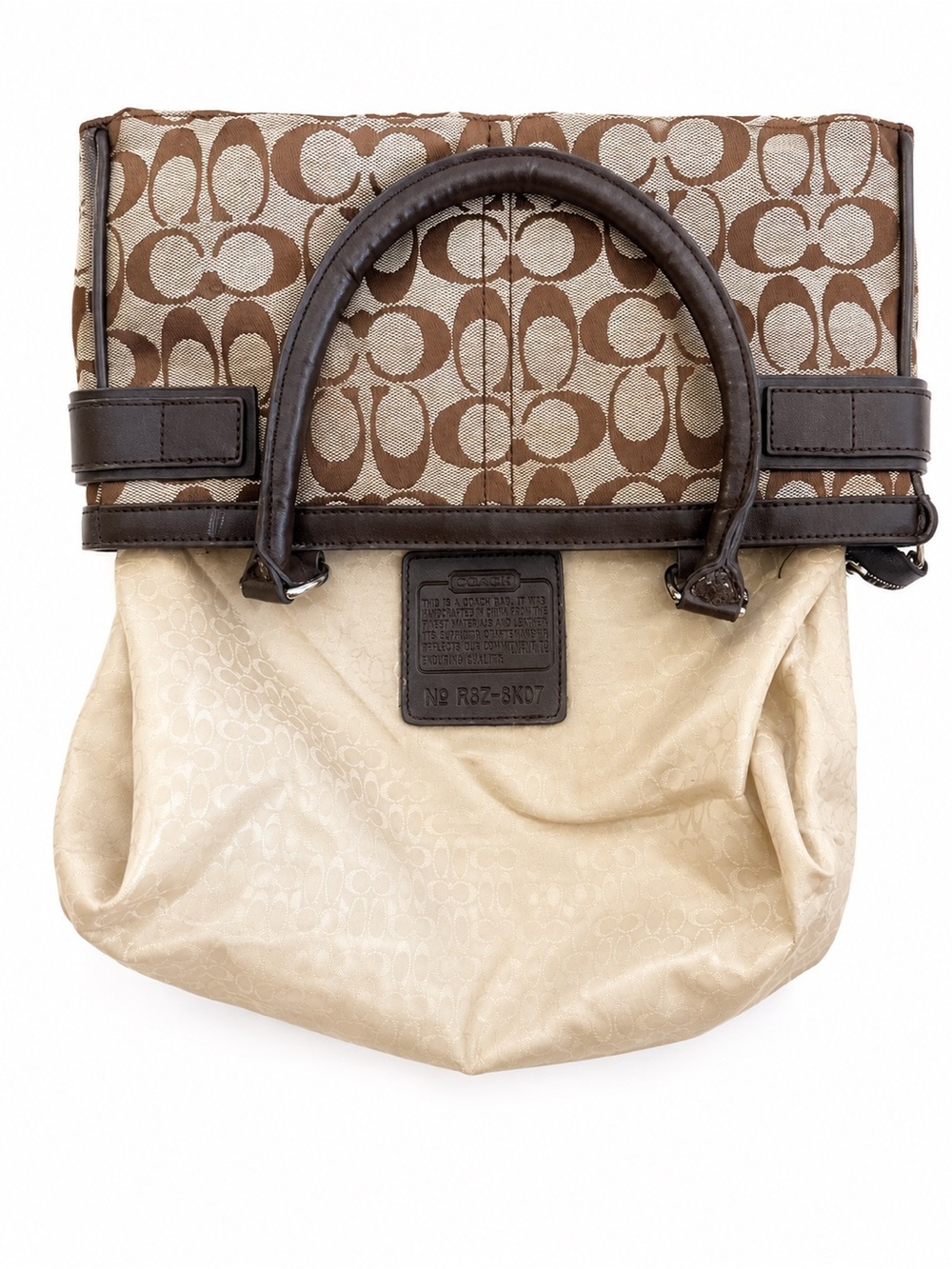 Vintage Coach Y2k Hamptons Signature Leather Satchel … - Gem